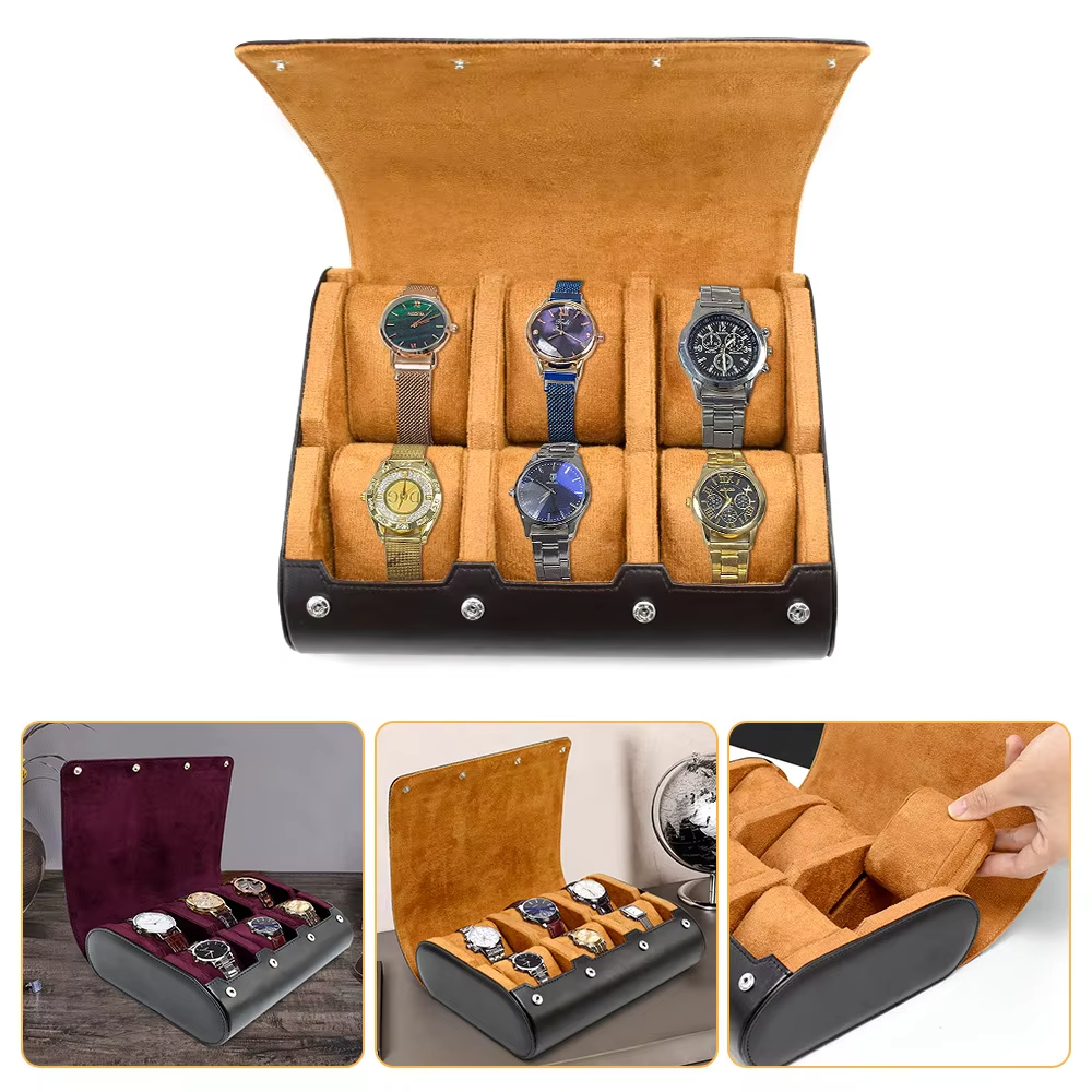 Jewelry And Watches Box - Watch Travel Case for Men Women