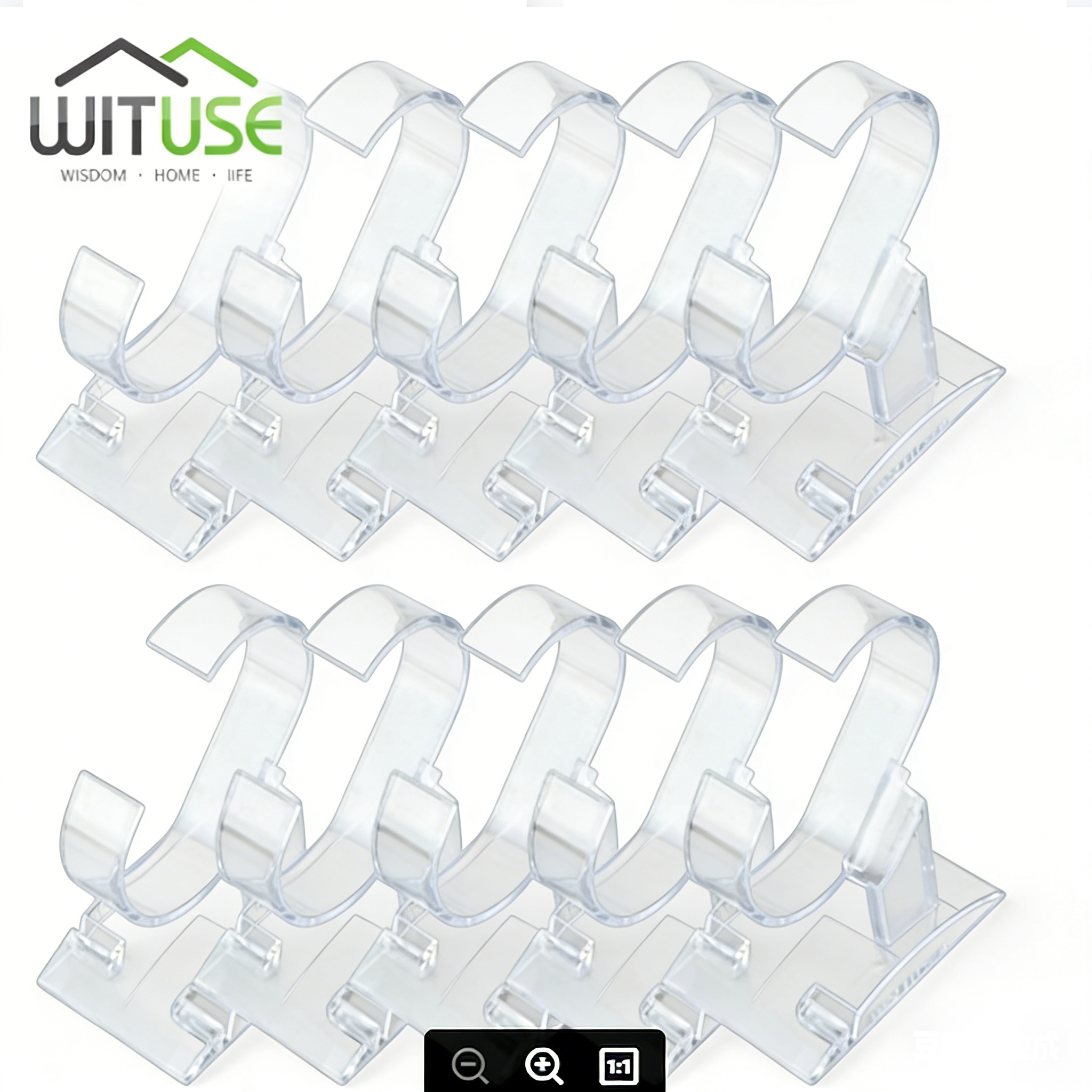 20Pcs Clear Acrylic Watch Disp - Jewelry Store Mens Watches ulasan dan harga