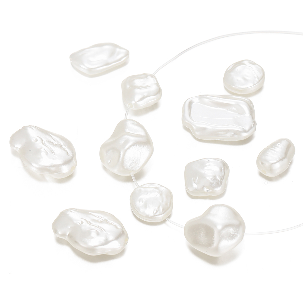 10Pcs/Lot Baroque Style ABS Pe - Pearl Stud Earrings ulasan dan harga