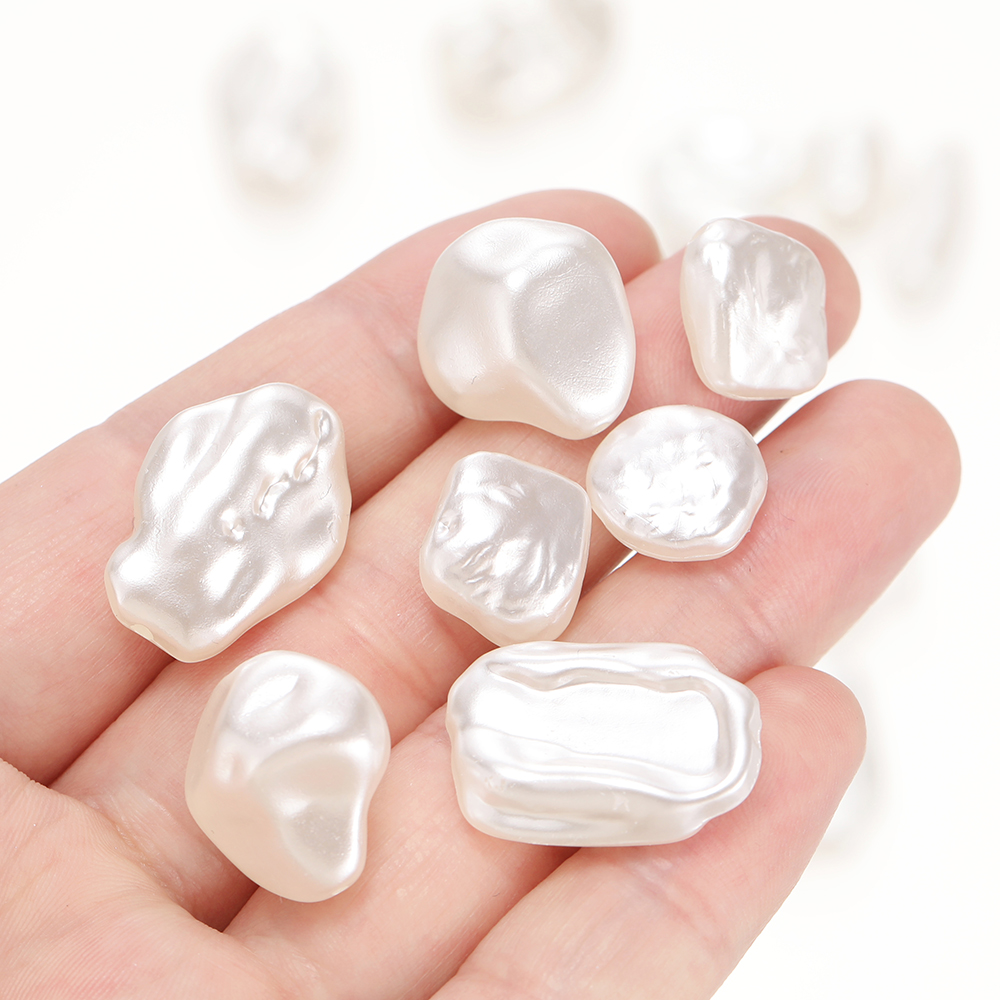 10Pcs/Lot Baroque Style ABS Pe - Pearl Stud Earrings ulasan dan harga