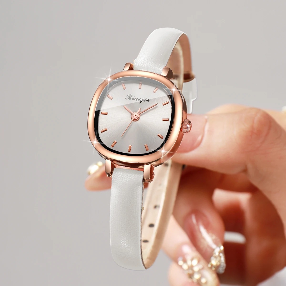 5PCS Fashion Square Women Quar - Mystery Jewelry Jar Watches ulasan dan harga