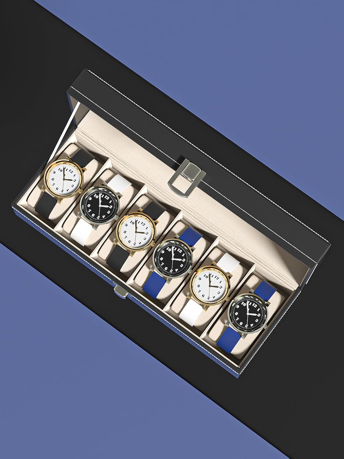 LUNEVA Store Watch Display Cas - Jewelry Store Mens Watches ulasan dan harga
