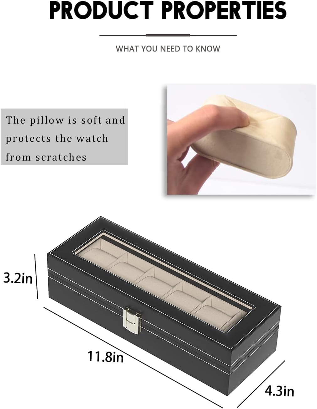 LUNEVA Store Watch Display Cas - Jewelry Store Mens Watches ulasan dan harga