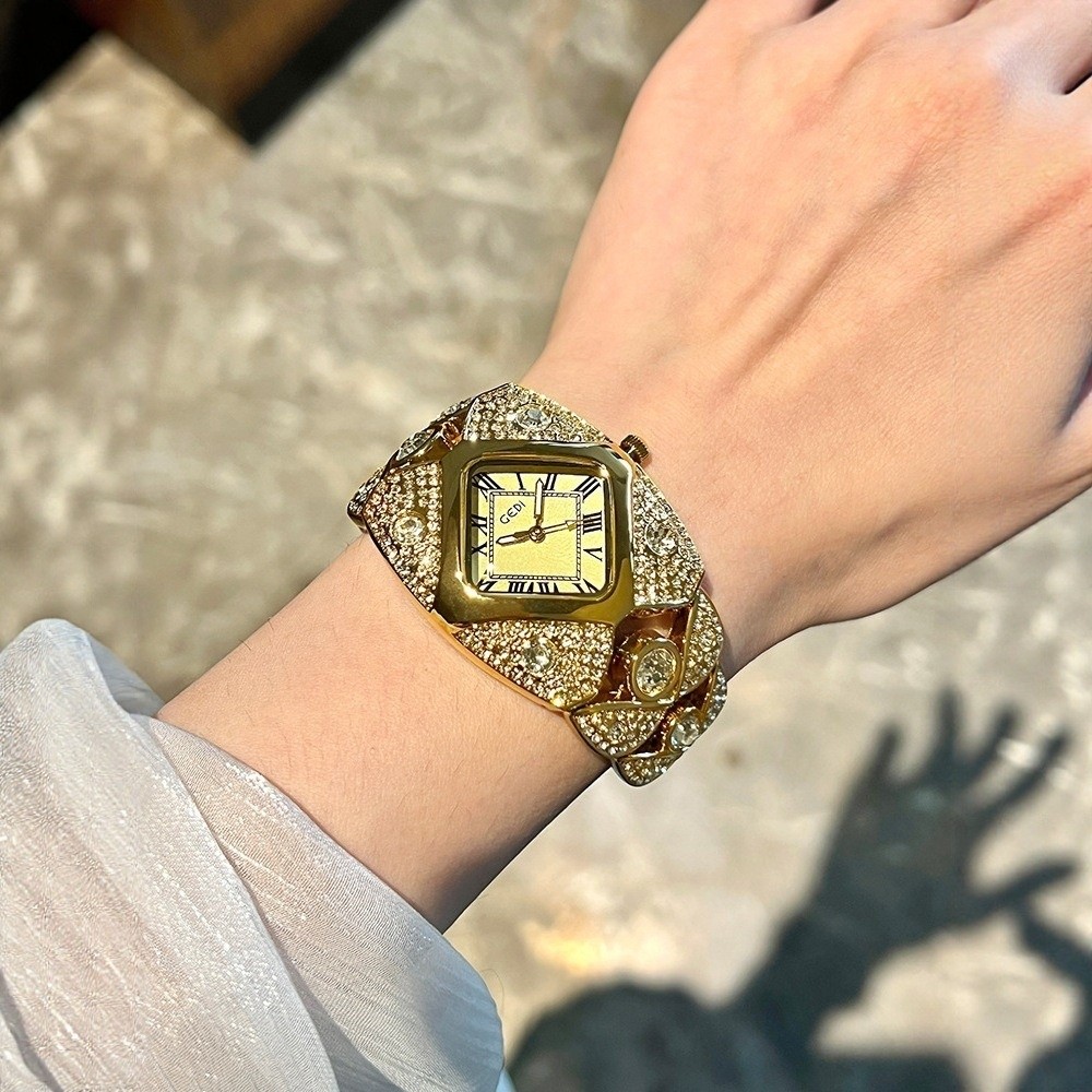 New Diamond Inlaid Bracelet Wa - Jewelry Watches Brands ulasan dan harga