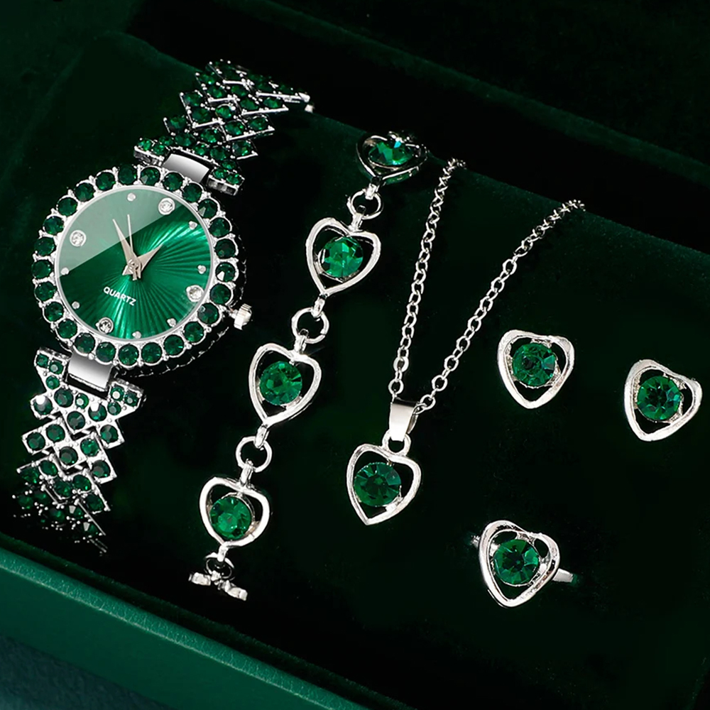 Women Fashion Watches Heart Rh - Mystery Jewelry Jar Watches ulasan dan harga