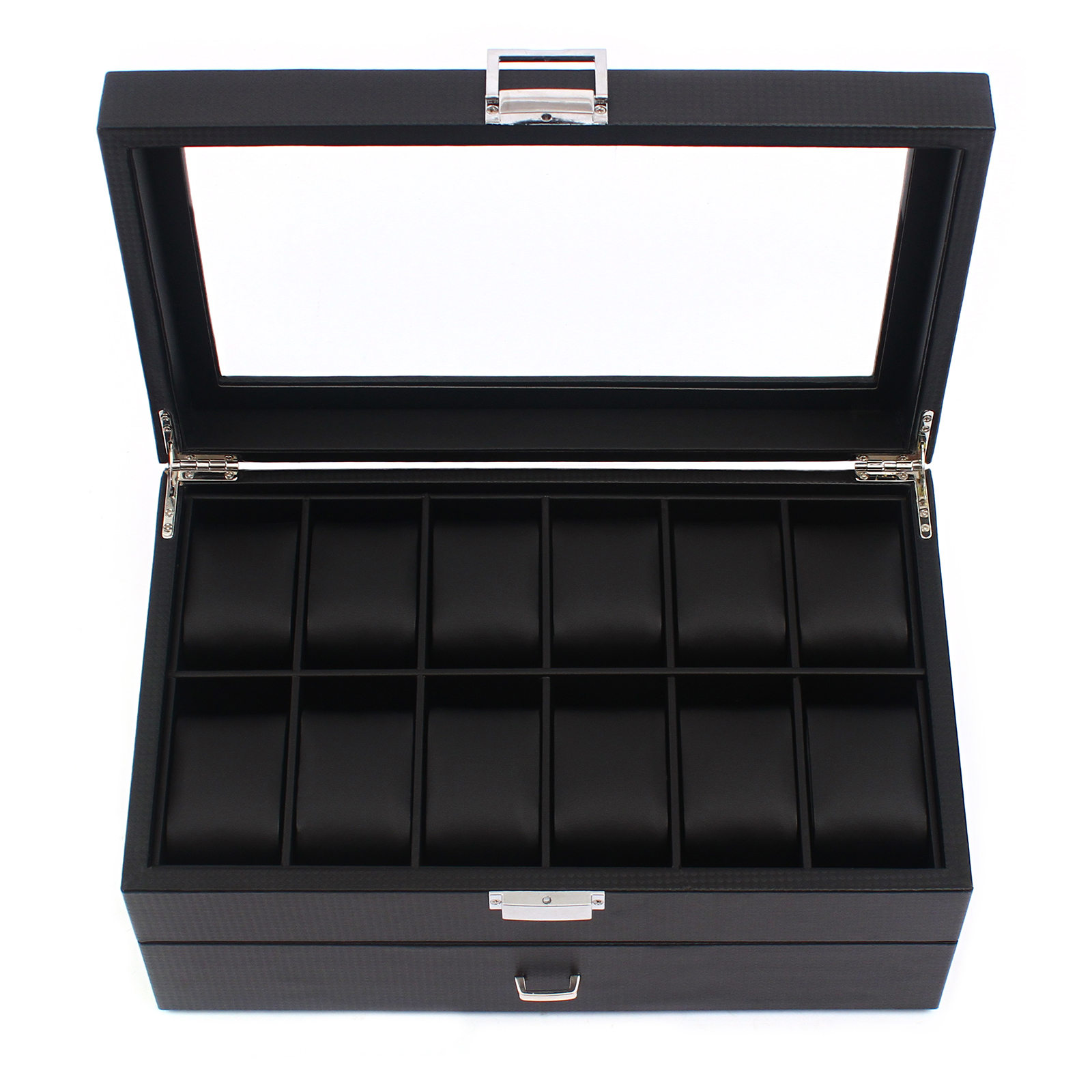 24 Slot Watch Storage Box Disp - Jewelry And Watches Box ulasan dan harga