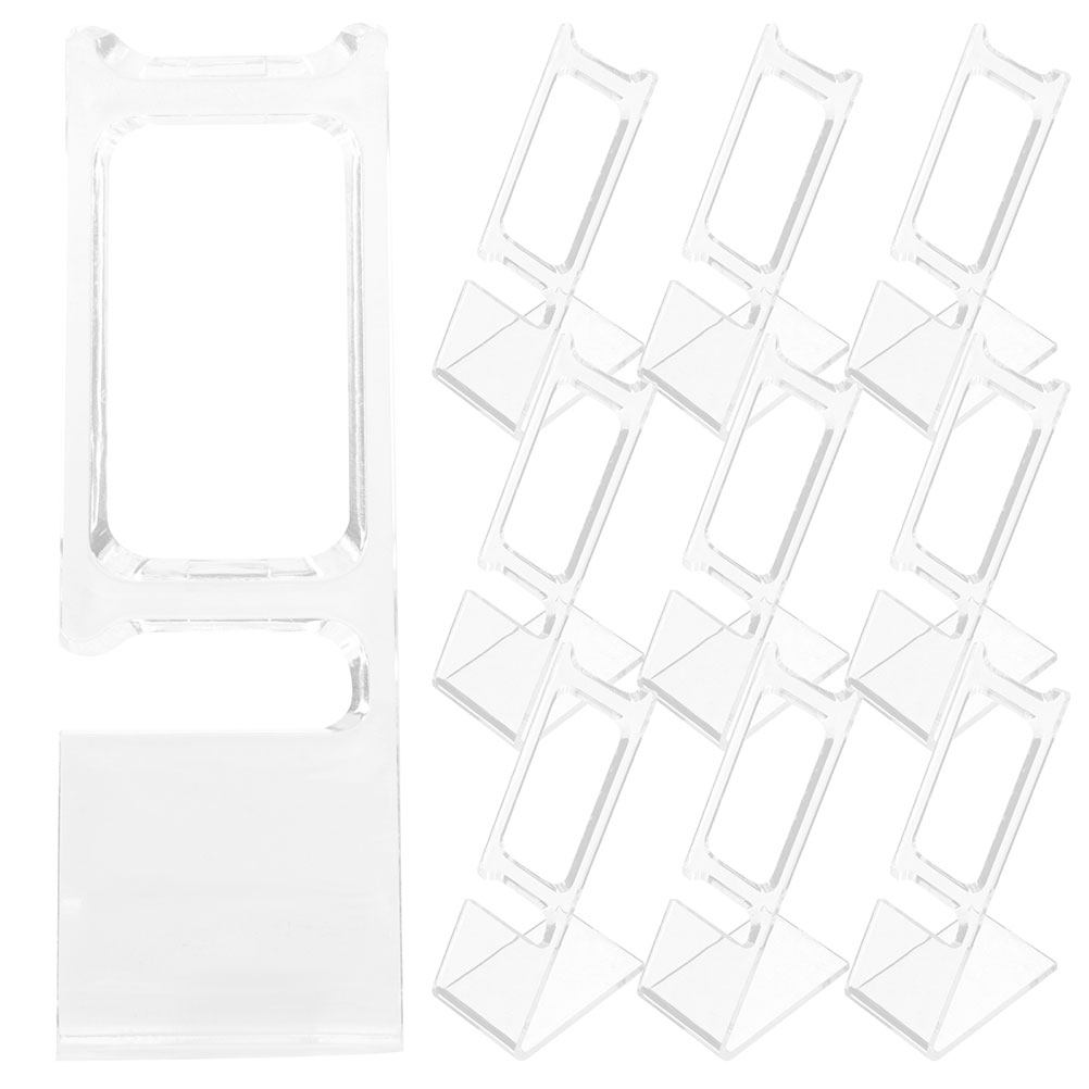 50Pcs Watch Display Stand Tran - Watches Jewelry Holder ulasan dan harga