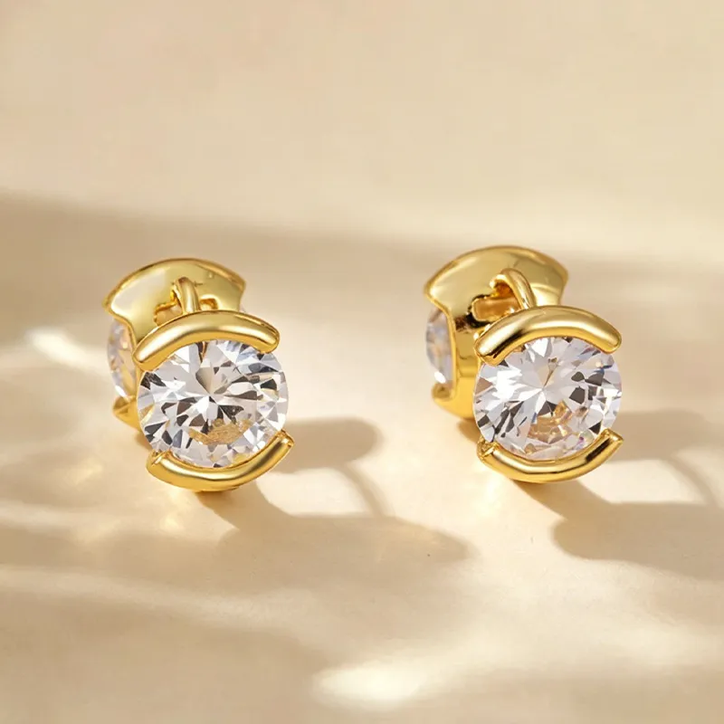 2026 Mozzarella Stud Earrings  - Pearl Stud Earrings ulasan dan harga