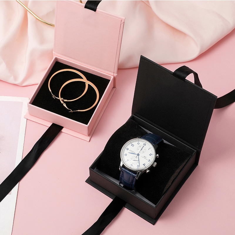 5Pcs Jewelry Paper Box With Ri - Jewelry Box Watches Bracelets ulasan dan harga