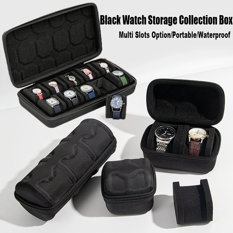 Watch Box Travel Watch Storage - Jewelry And Watches Box ulasan dan harga