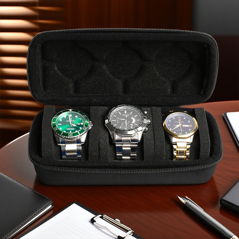 Watch Box Travel Watch Storage - Jewelry And Watches Box ulasan dan harga
