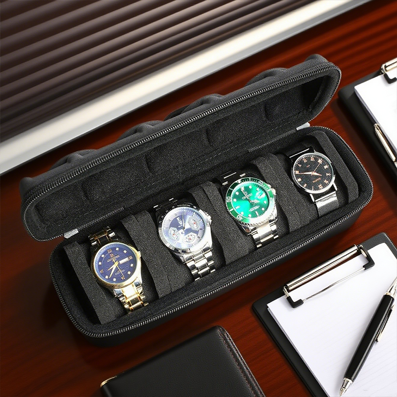 Watch Box Travel Watch Storage - Jewelry And Watches Box ulasan dan harga
