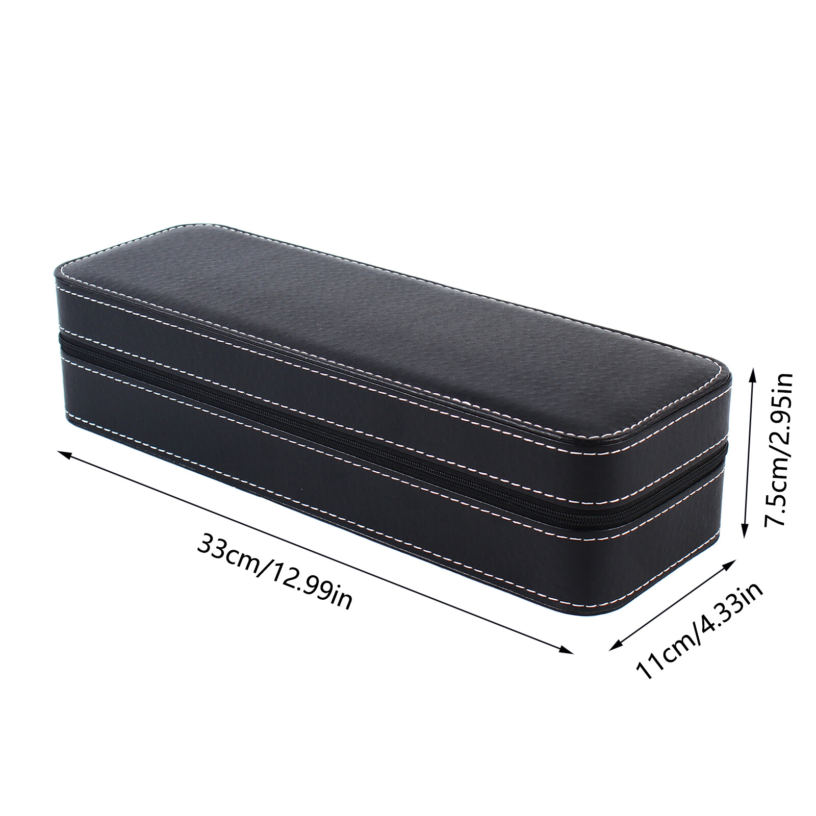 Bymaocar Portable 6 Slot Zippe - Jewelry And Watches Box ulasan dan harga