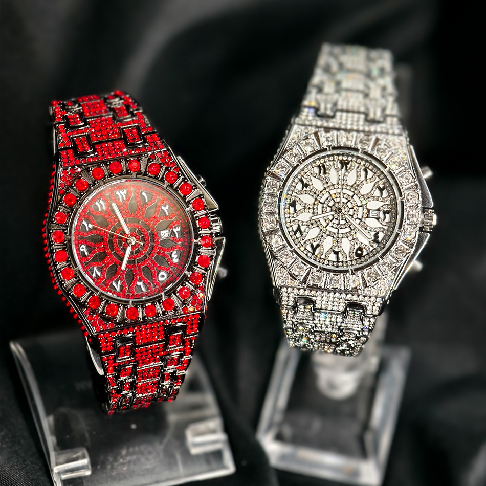 Red Diamond Watch For Men Bran - Jewelry Watches Brands ulasan dan harga