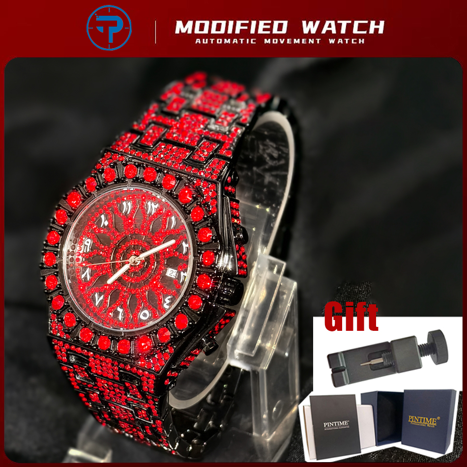 Red Diamond Watch For Men Bran - Jewelry Watches Brands ulasan dan harga