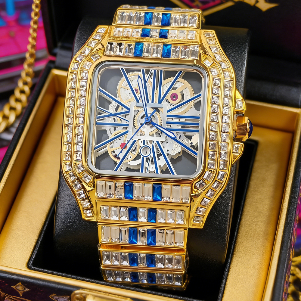 Hollow Luxury Bling Quartz Wri - Jewelry Watches Brands ulasan dan harga