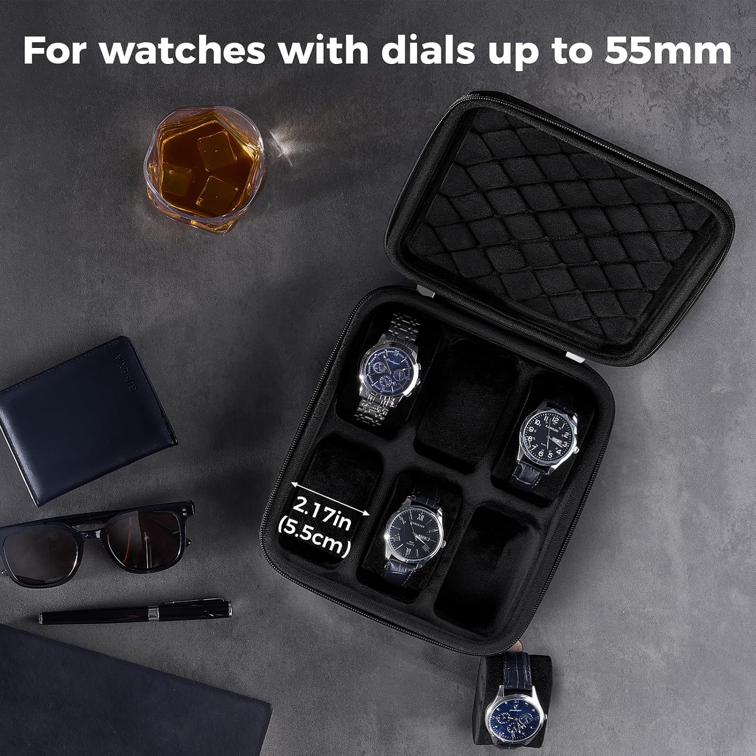 LUNEVA Store ProCase Travel Wa - Jewelry Store Mens Watches ulasan dan harga