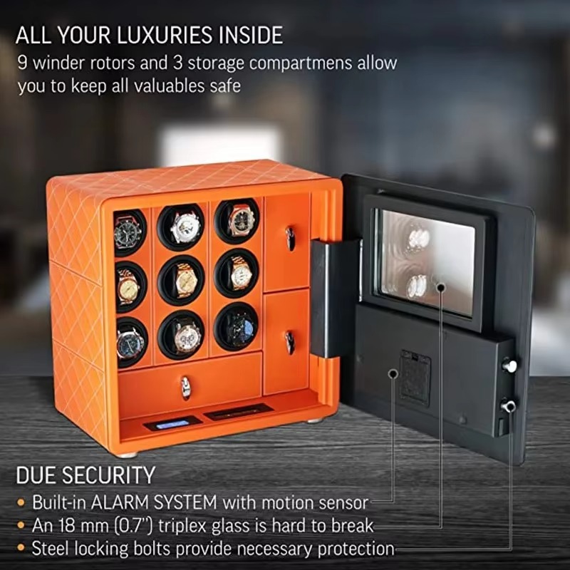 Watch Winder Intelligent Safe  - Jewelry And Watches Box ulasan dan harga