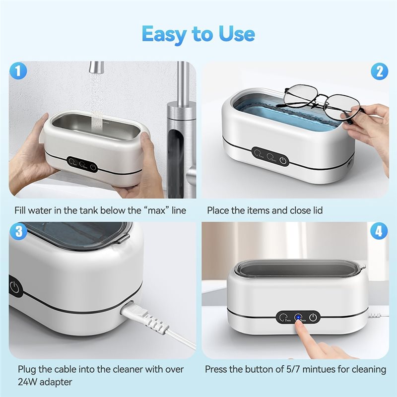【HOME ESSENTIAL】Ultrasonic Jew - Jewelry Essentials Watches ulasan dan harga