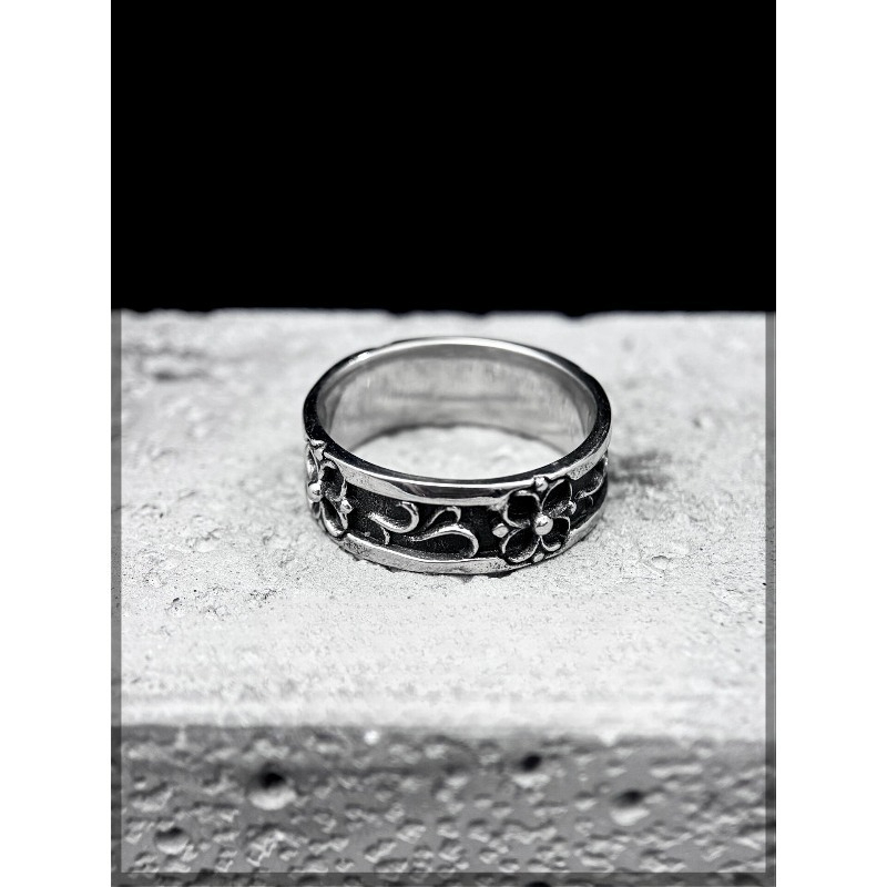 Titanium Steel Ring European a - Titanium Steel Ring ulasan dan harga