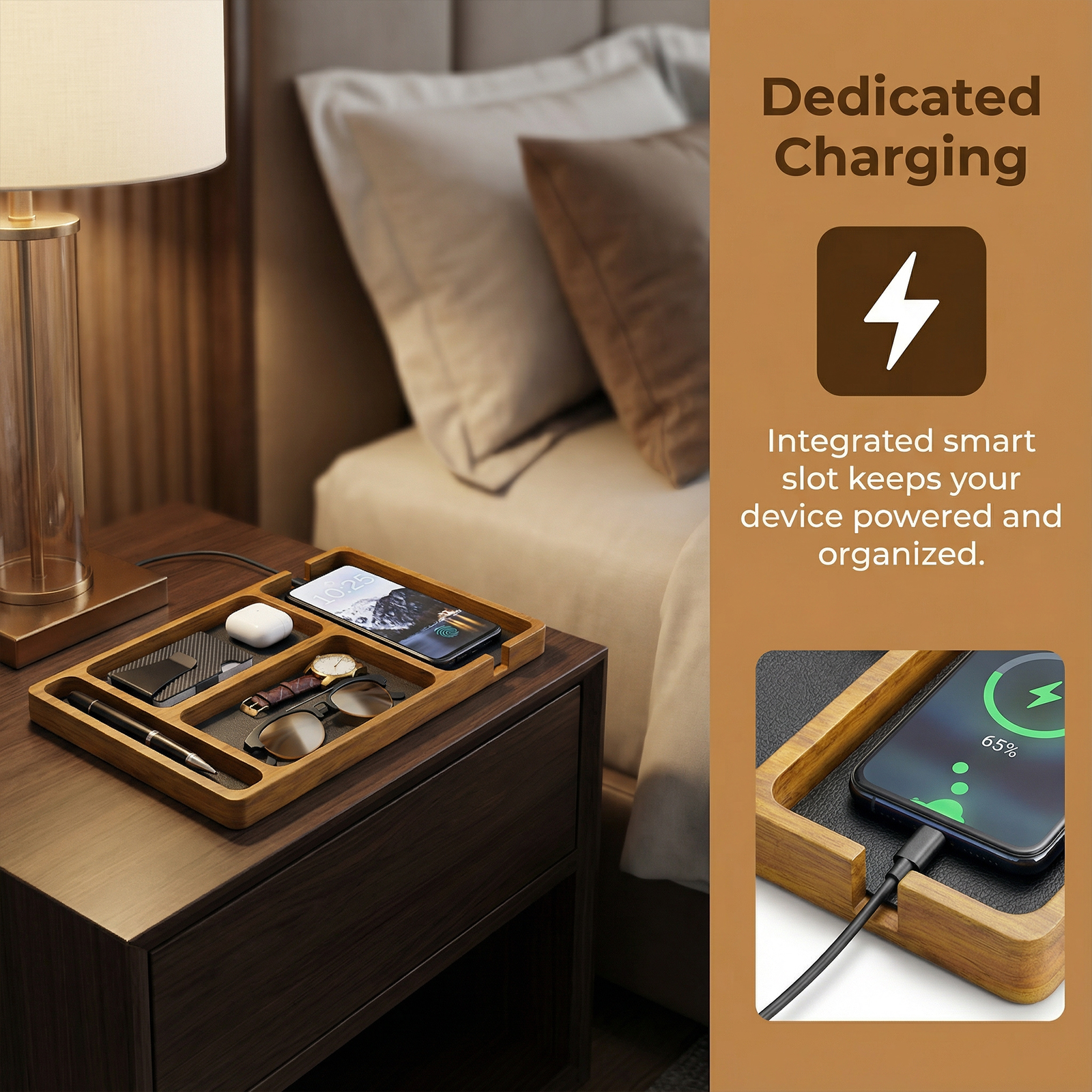 Nightstand & Desk Organizer fo - Jewelry Essentials Watches ulasan dan harga