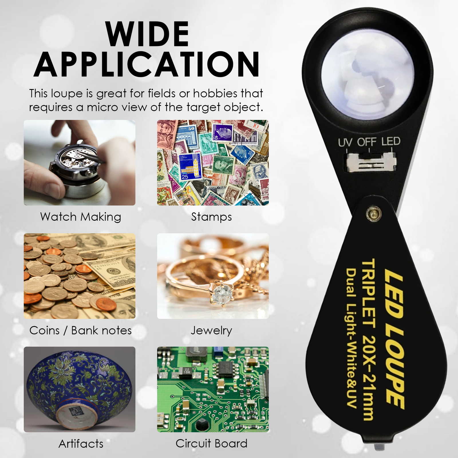 20x Jewelry Loupe 21mm Dual Li - Collectors Coins Jewelry & Watches Of Smithtown Reviews ulasan dan harga