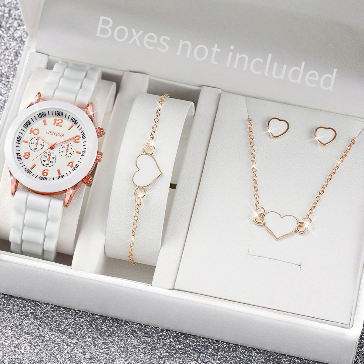 5/6PCS Fashion Women Watches J - Mystery Jewelry Jar Watches ulasan dan harga