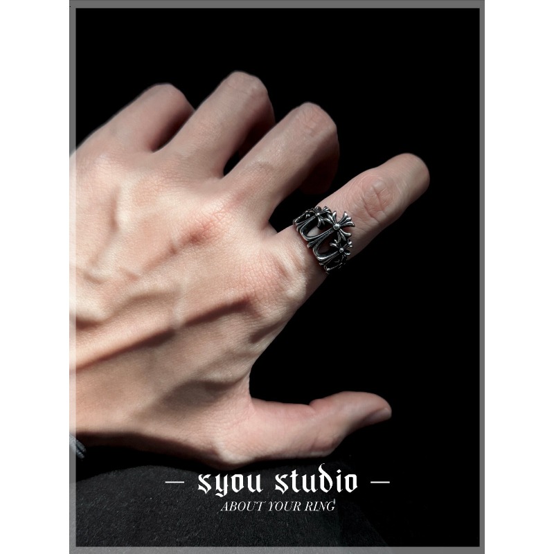 Yamagata Cross Retro Titanium  - Titanium Steel Ring ulasan dan harga