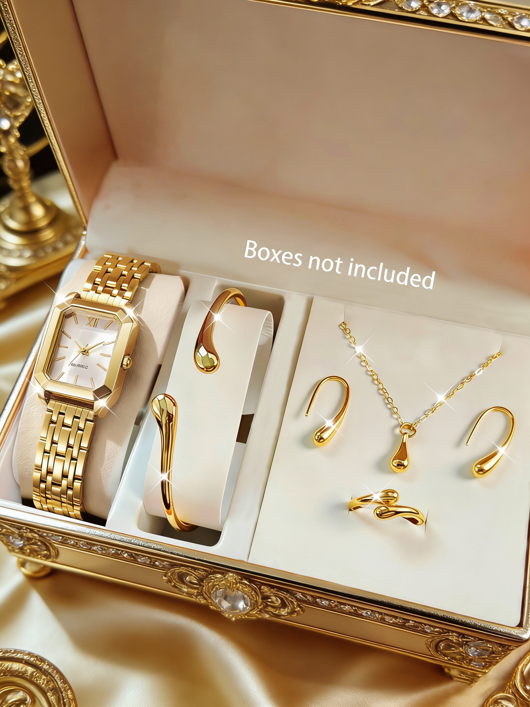 The lady's compact quartz watc - Jewelry Box Watches Bracelets ulasan dan harga