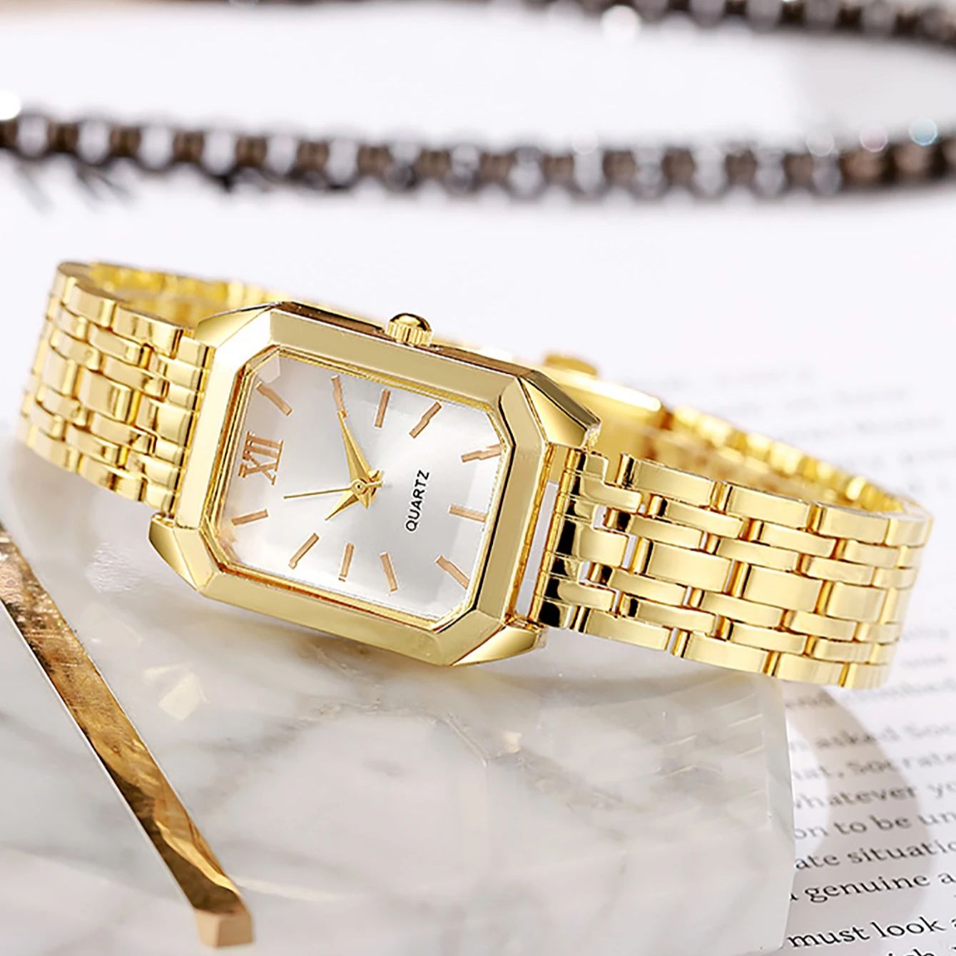 The lady's compact quartz watc - Jewelry Box Watches Bracelets ulasan dan harga