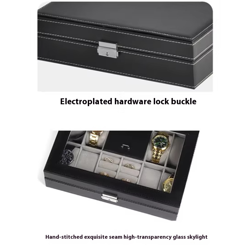 Leather Watch Box Multi-Functi - Jewelry Watches Brands ulasan dan harga